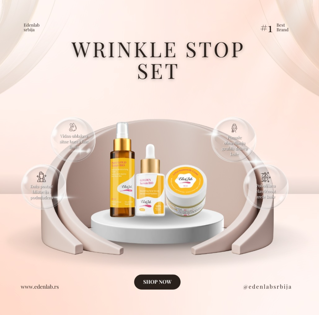 EdenLab Cosmetics — Social Media na dva tržišta