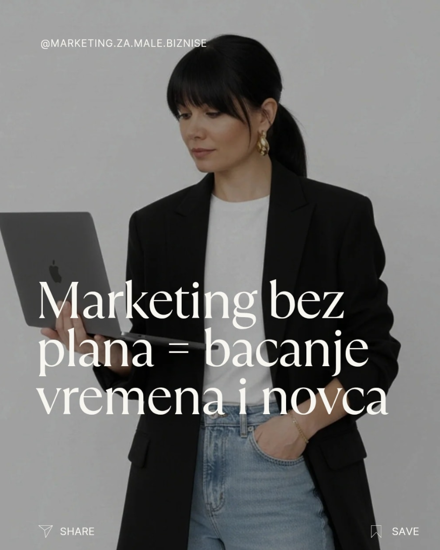 Marketing za male biznise — primer posta 2